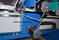 KC1530-1 CNC wood turning lathe machine with double cutters single spindle