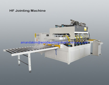 High frequency vertically lifting board jointing machine