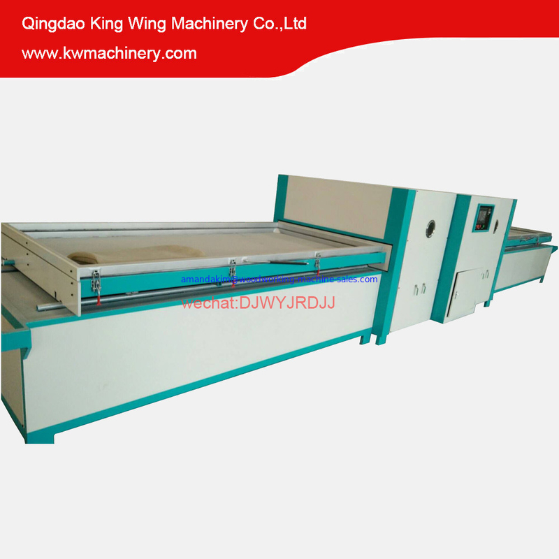 Full automatic PVC film vacuum membrane press machine laminating woodworking machine