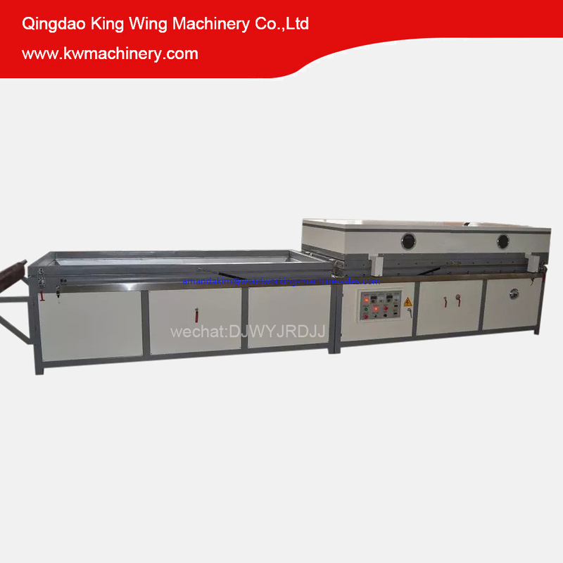 Furniture machine for compressing pvc on doors or cabinets/Vacuum Membrane Press