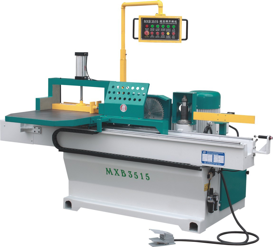 MXB3515 Hydraulic semiautomatic comb tenon mortising machine