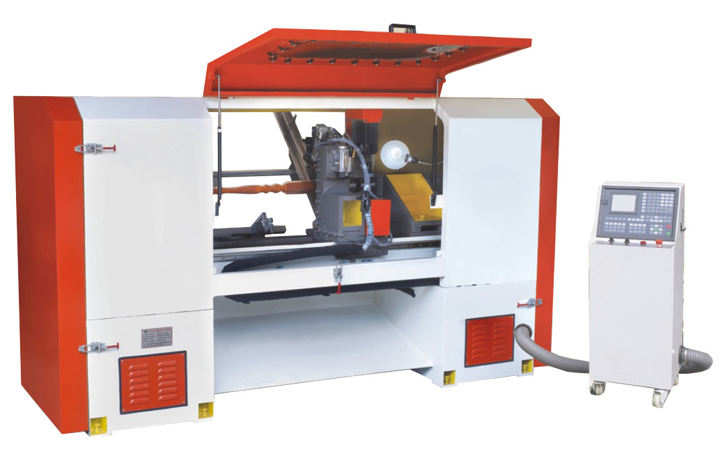 MC2091 Full Automatic Feeding CNC Wood Turning Lathe Machine
