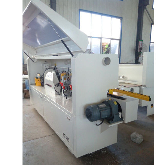 Full automatic PVC edge banding machine KC307D with gluing end cutting