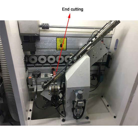 Straight full automatic PVC edge banding machine for door KC370D