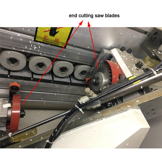 Straight full automatic PVC edge banding machine for door KC370D