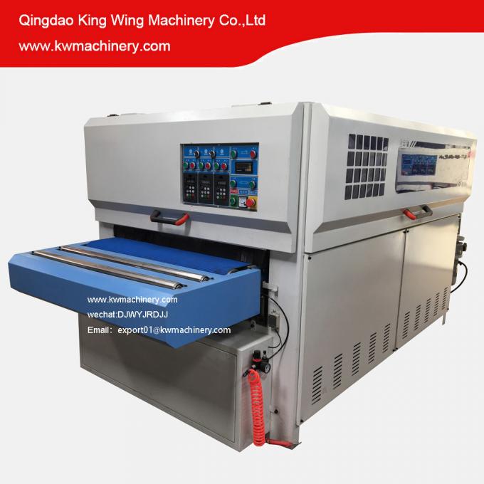 KC4RS edge sanding machine for wooden door edge brush sander