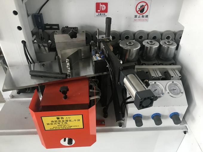 Edge banding machine for PVC edge tape woodworking