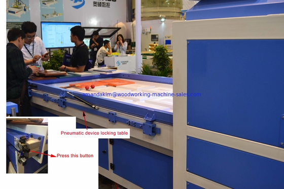 Vacuum press machine-China