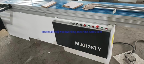woodworking sliding panel saw wood cutting machine MJ6138TY